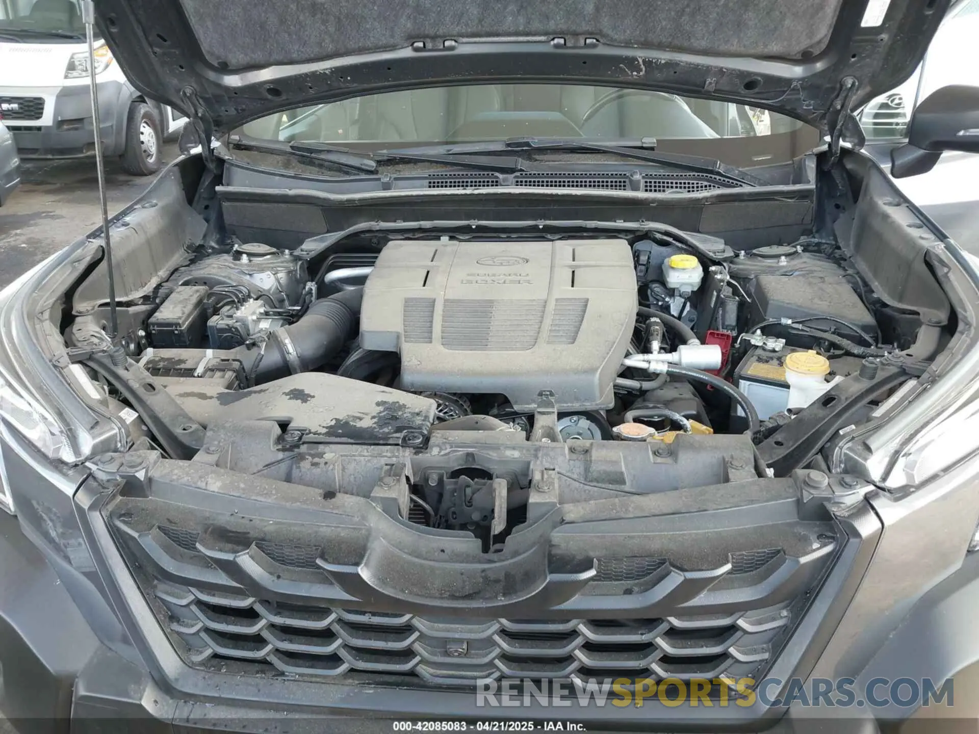 10 fotografías del automóvil dañado JF2SKAMCXNH526997 SUBARU FORESTER 2022