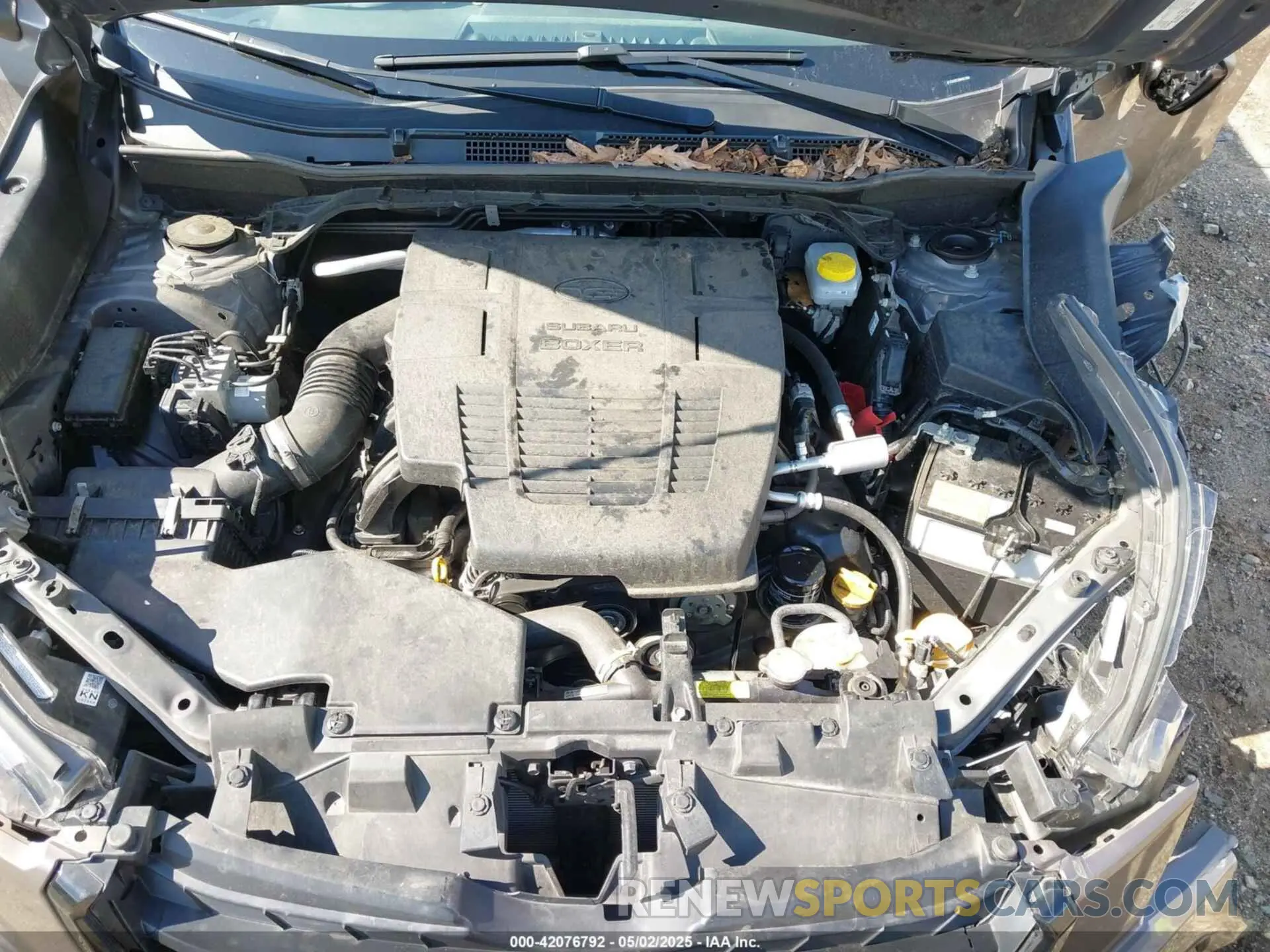 10 fotografías del automóvil dañado JF2SKANC0NH461964 SUBARU FORESTER 2022