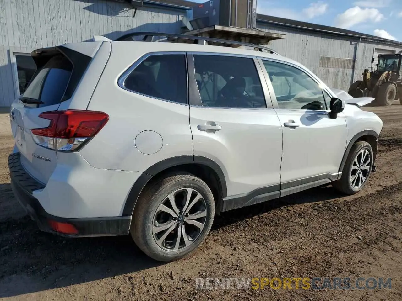 3 fotografías del automóvil dañado JF2SKANC2NH410191 SUBARU FORESTER 2022