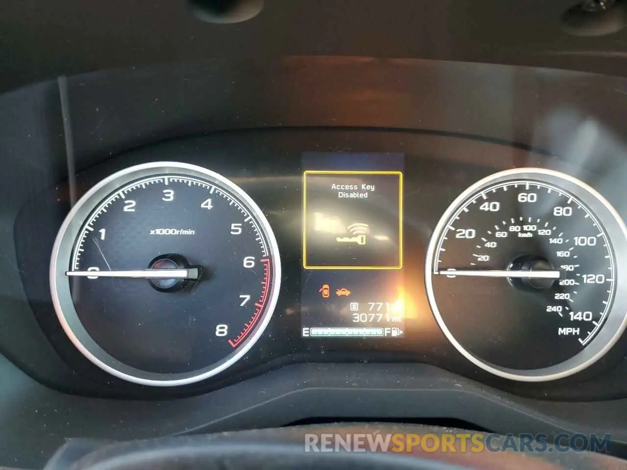 9 fotografías del automóvil dañado JF2SKANC2NH410191 SUBARU FORESTER 2022