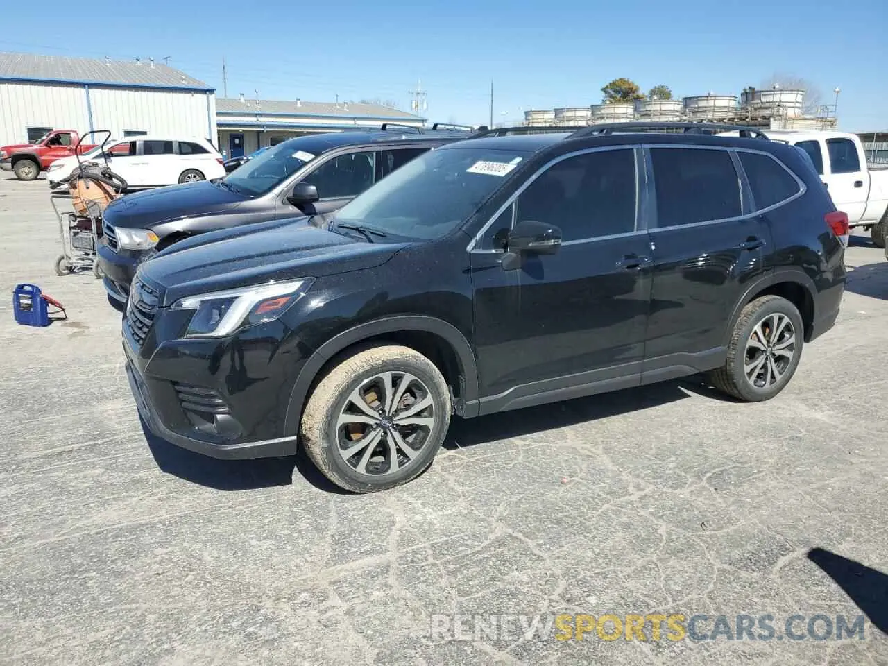 1 fotografías del automóvil dañado JF2SKANC6NH430329 SUBARU FORESTER 2022
