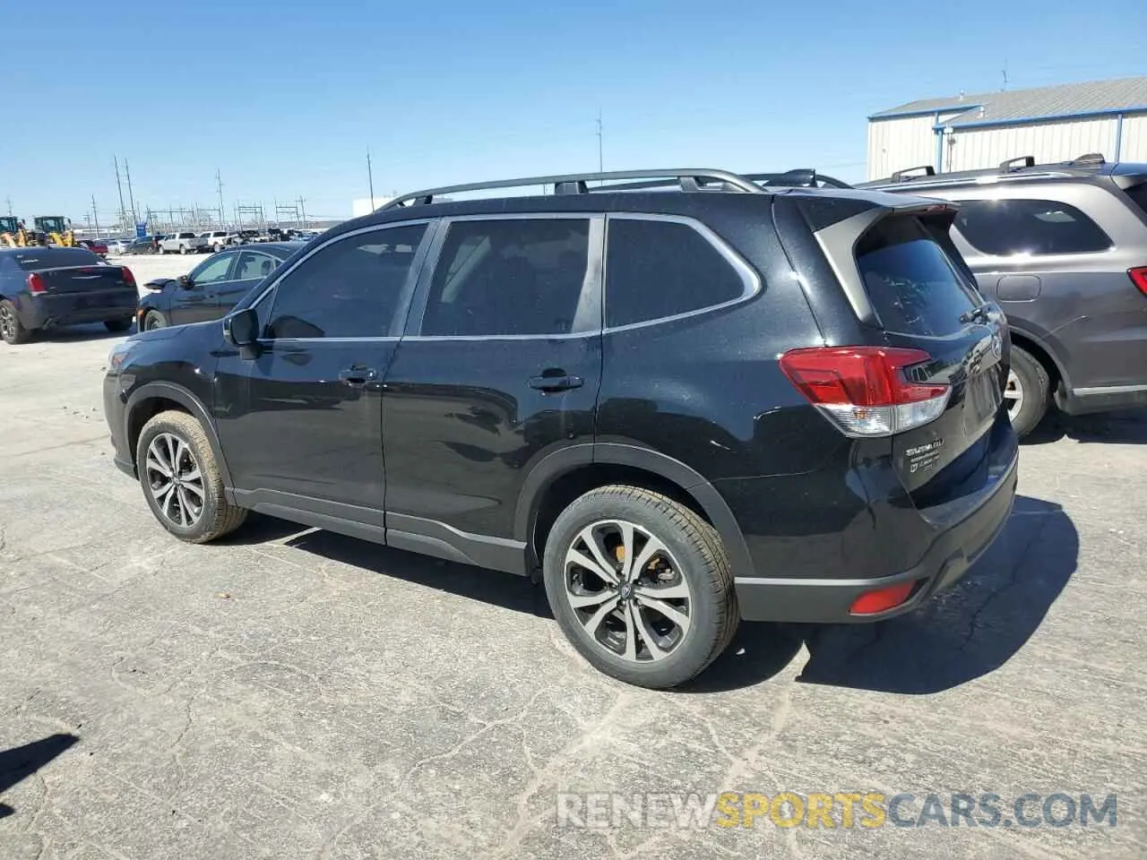 2 fotografías del automóvil dañado JF2SKANC6NH430329 SUBARU FORESTER 2022
