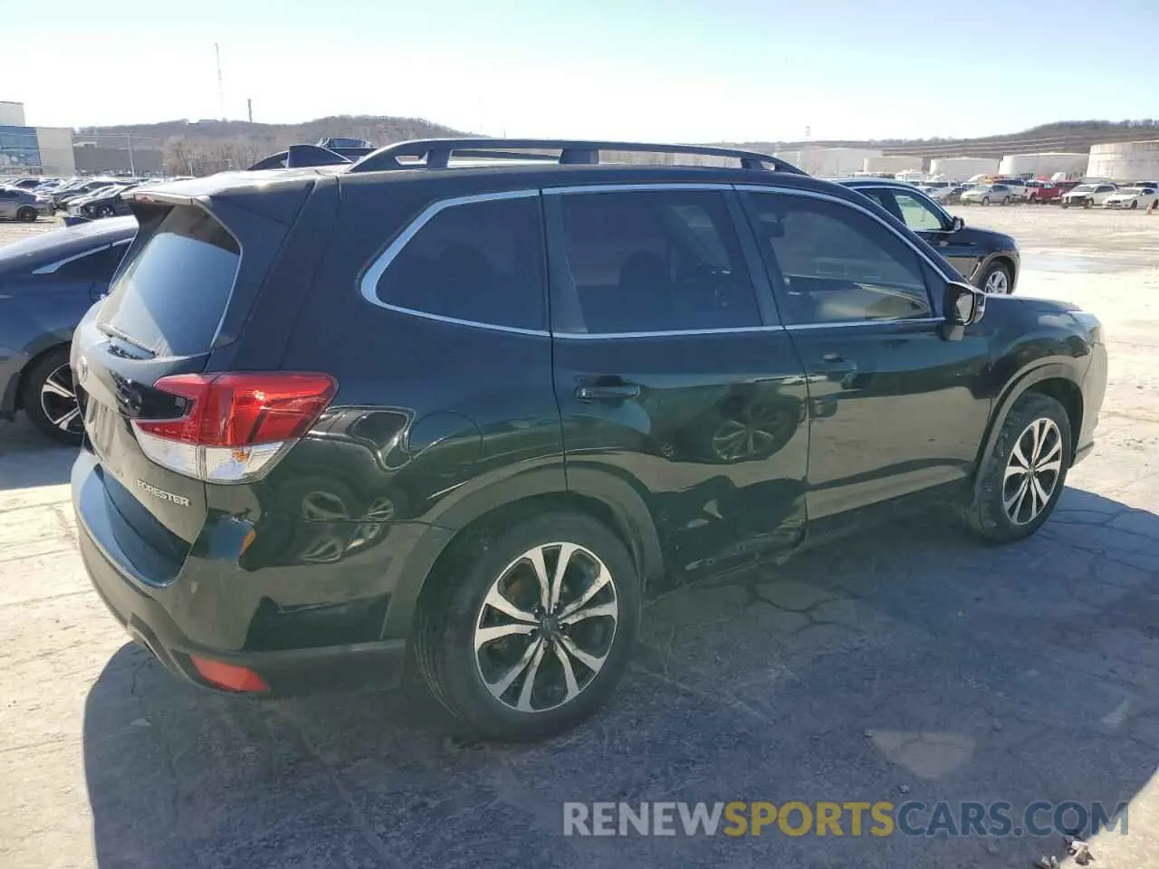 3 fotografías del automóvil dañado JF2SKANC6NH430329 SUBARU FORESTER 2022