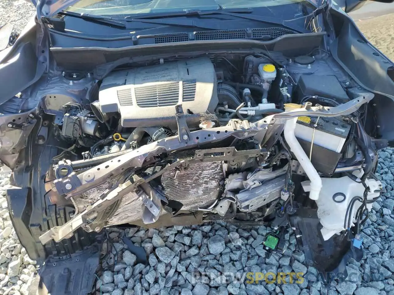 14 fotografías del automóvil dañado JF2SKANC8NH450758 SUBARU FORESTER 2022