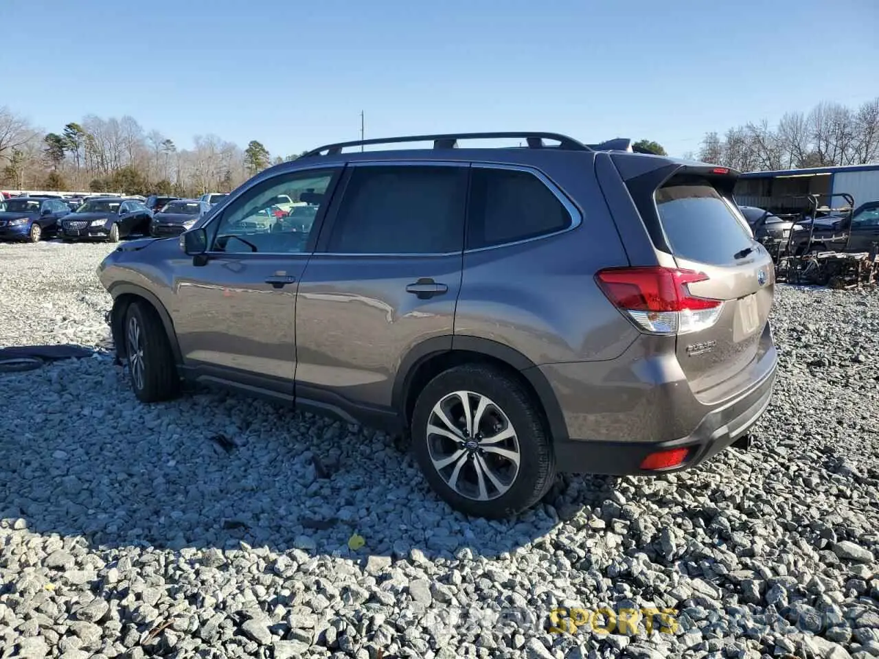 2 fotografías del automóvil dañado JF2SKANC8NH450758 SUBARU FORESTER 2022