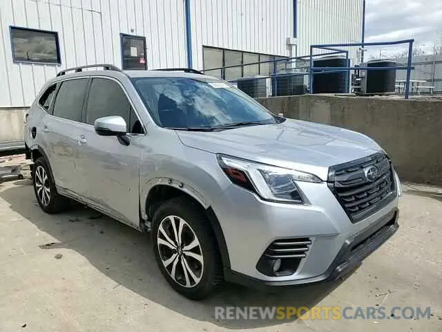 15 fotografías del automóvil dañado JF2SKANCXNH466380 SUBARU FORESTER 2022