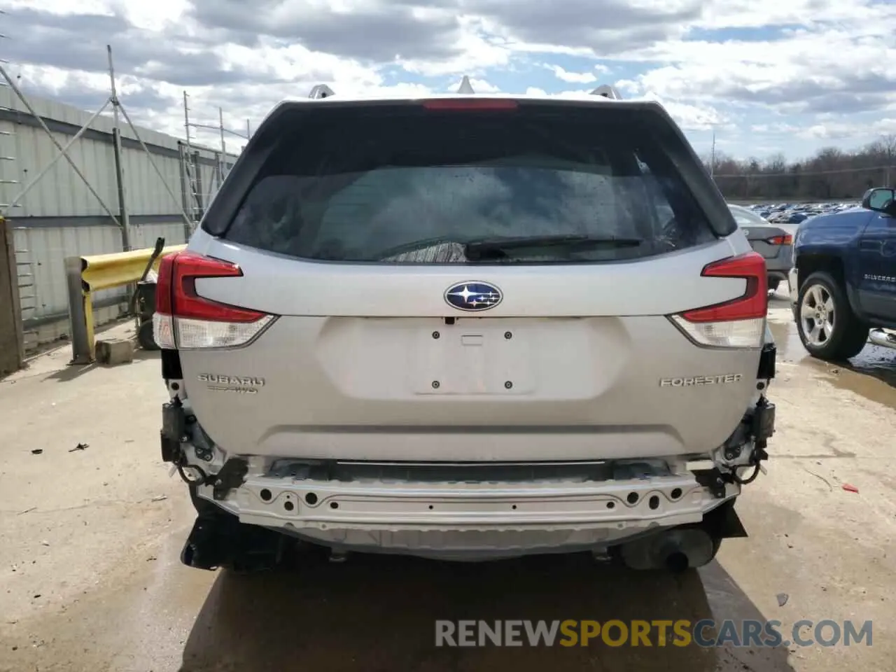 6 fotografías del automóvil dañado JF2SKANCXNH466380 SUBARU FORESTER 2022