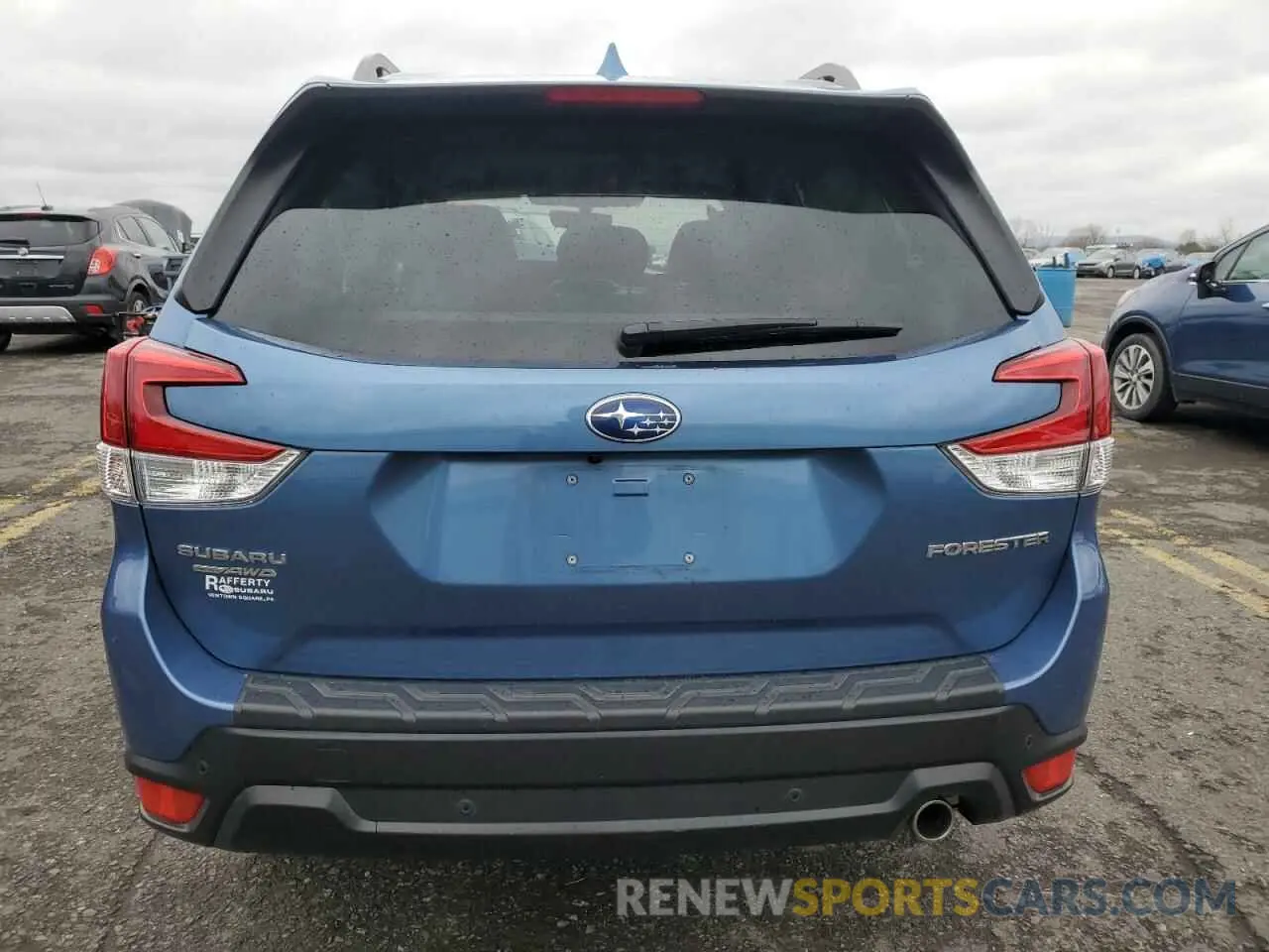 6 fotografías del automóvil dañado JF2SKAPC0NH476428 SUBARU FORESTER 2022