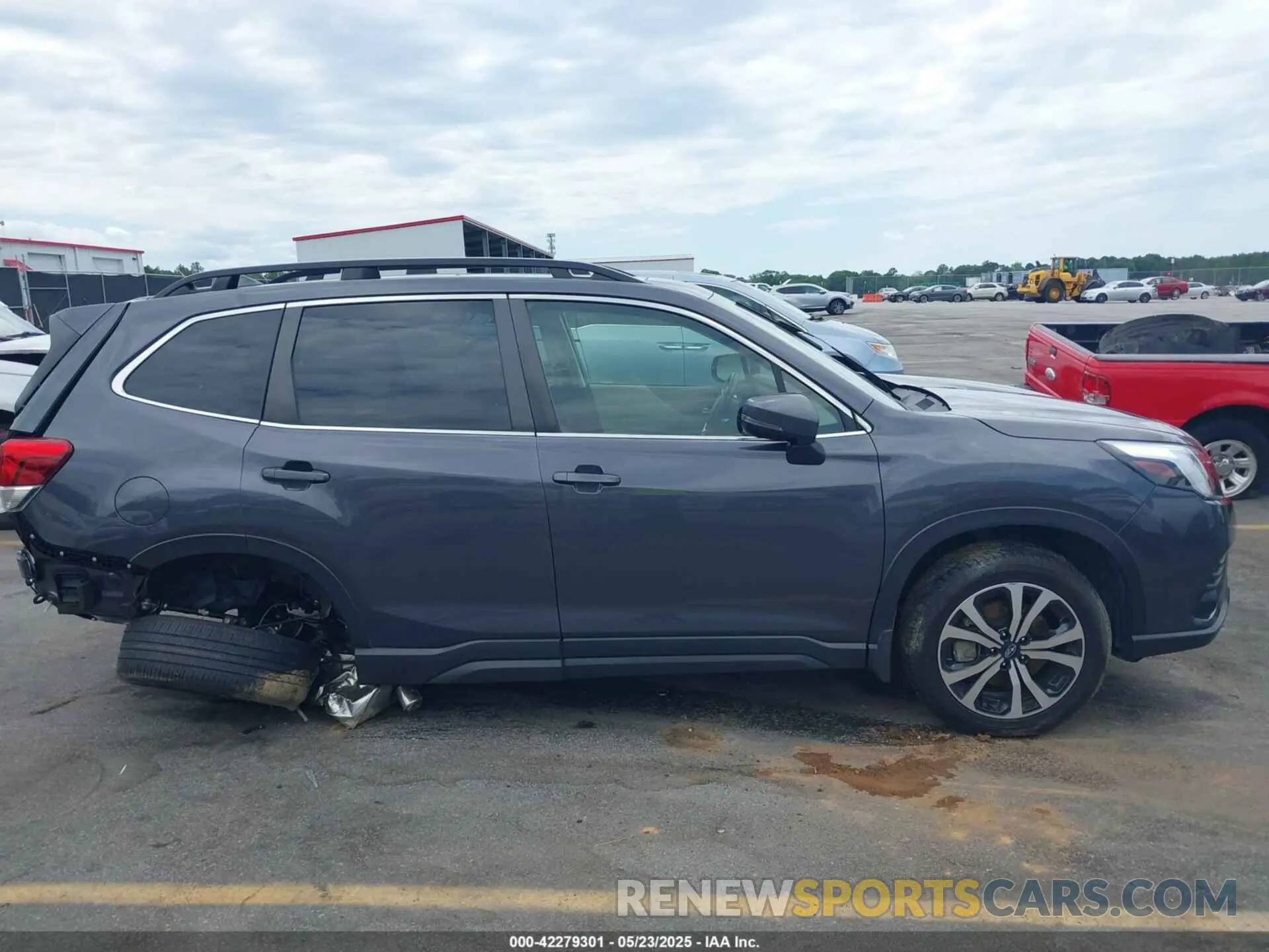 12 fotografías del automóvil dañado JF2SKAPC1NH521053 SUBARU FORESTER 2022