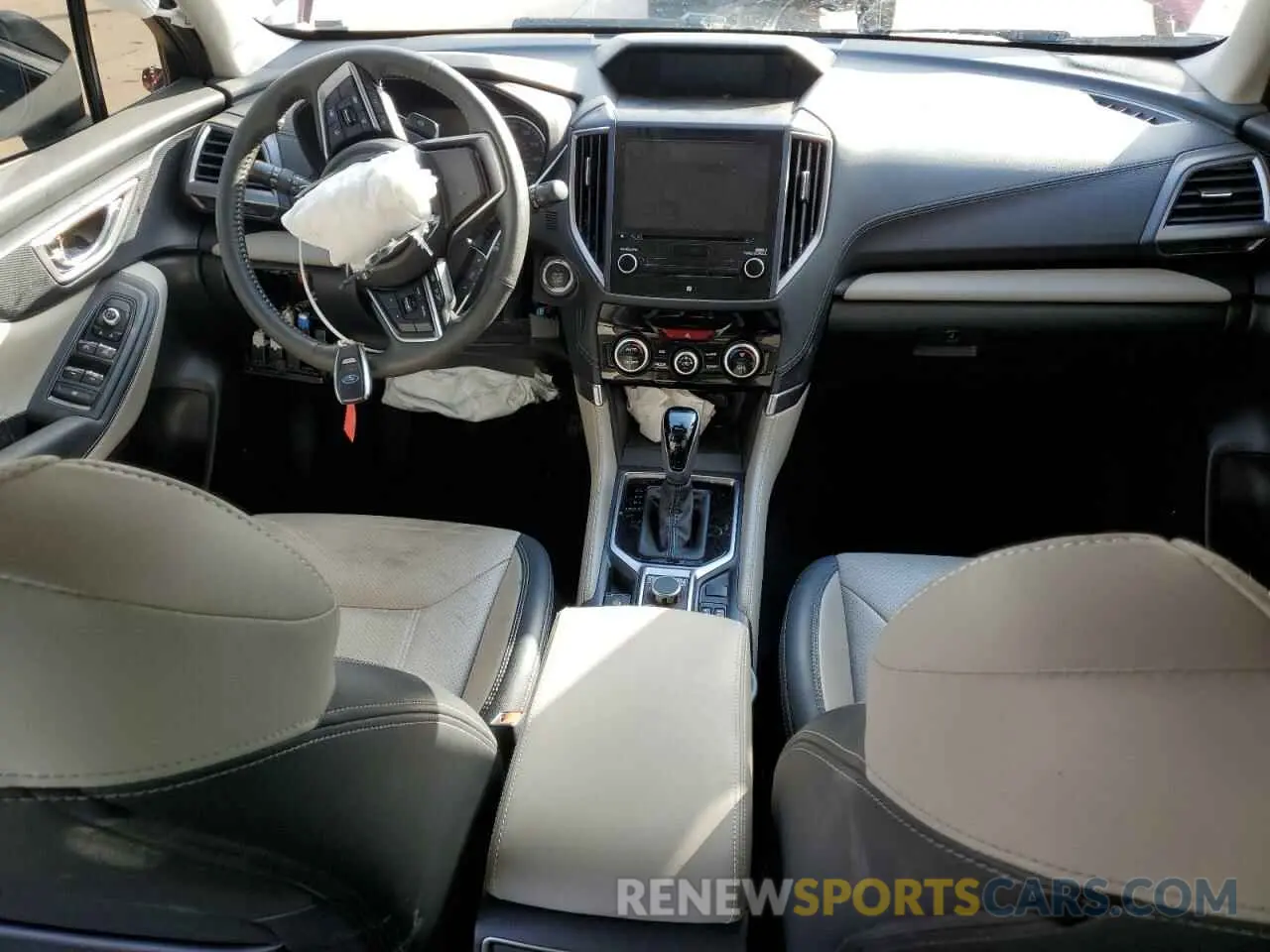8 fotografías del automóvil dañado JF2SKAPC2NH470825 SUBARU FORESTER 2022