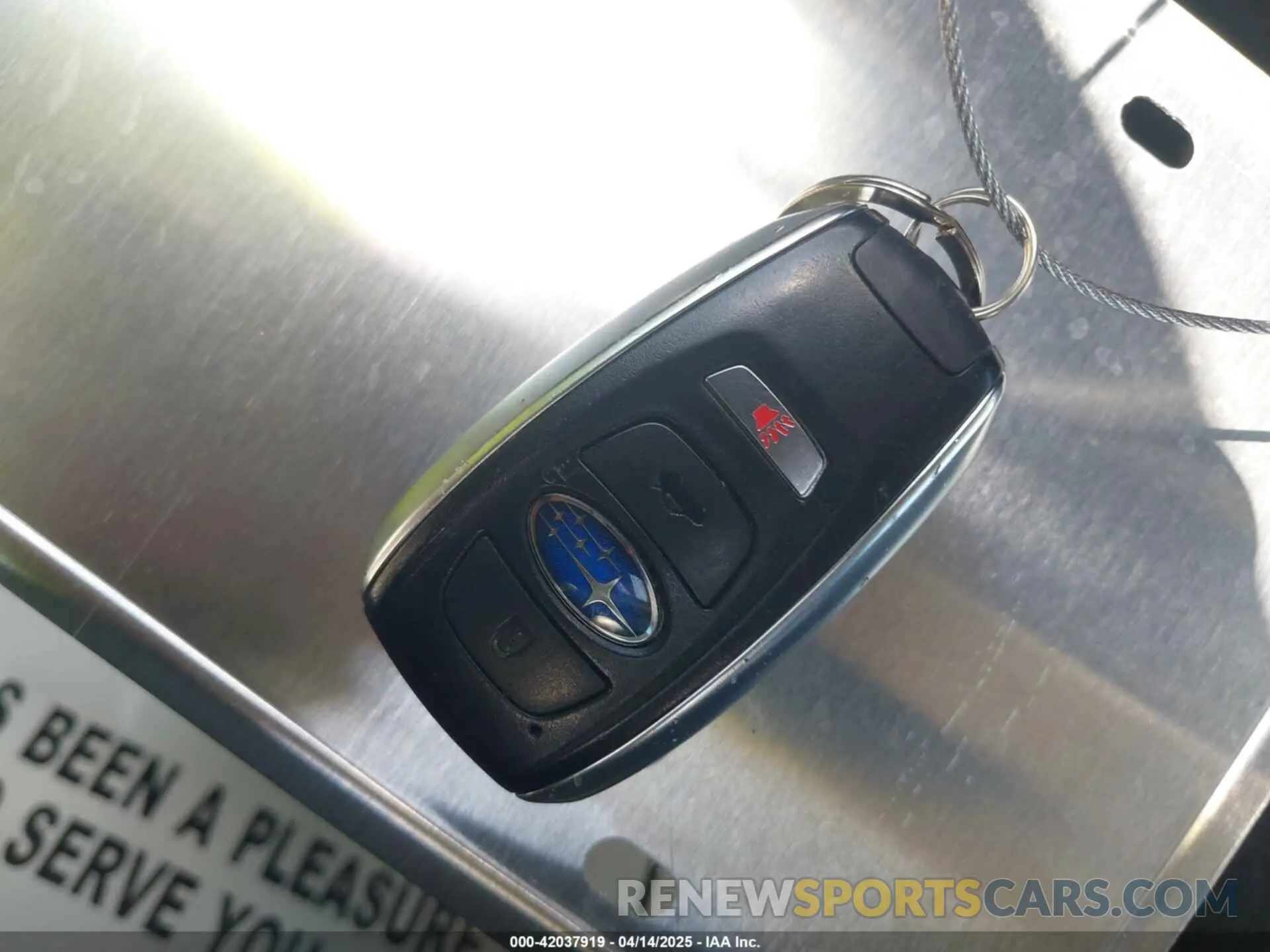 11 fotografías del automóvil dañado JF2SKAPC3NH408415 SUBARU FORESTER 2022