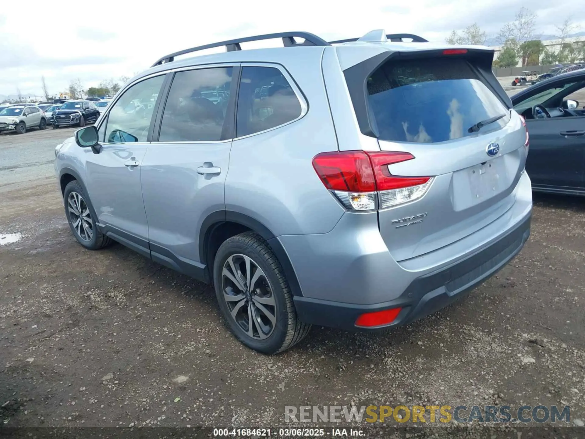 3 fotografías del automóvil dañado JF2SKAPC6NH423569 SUBARU FORESTER 2022