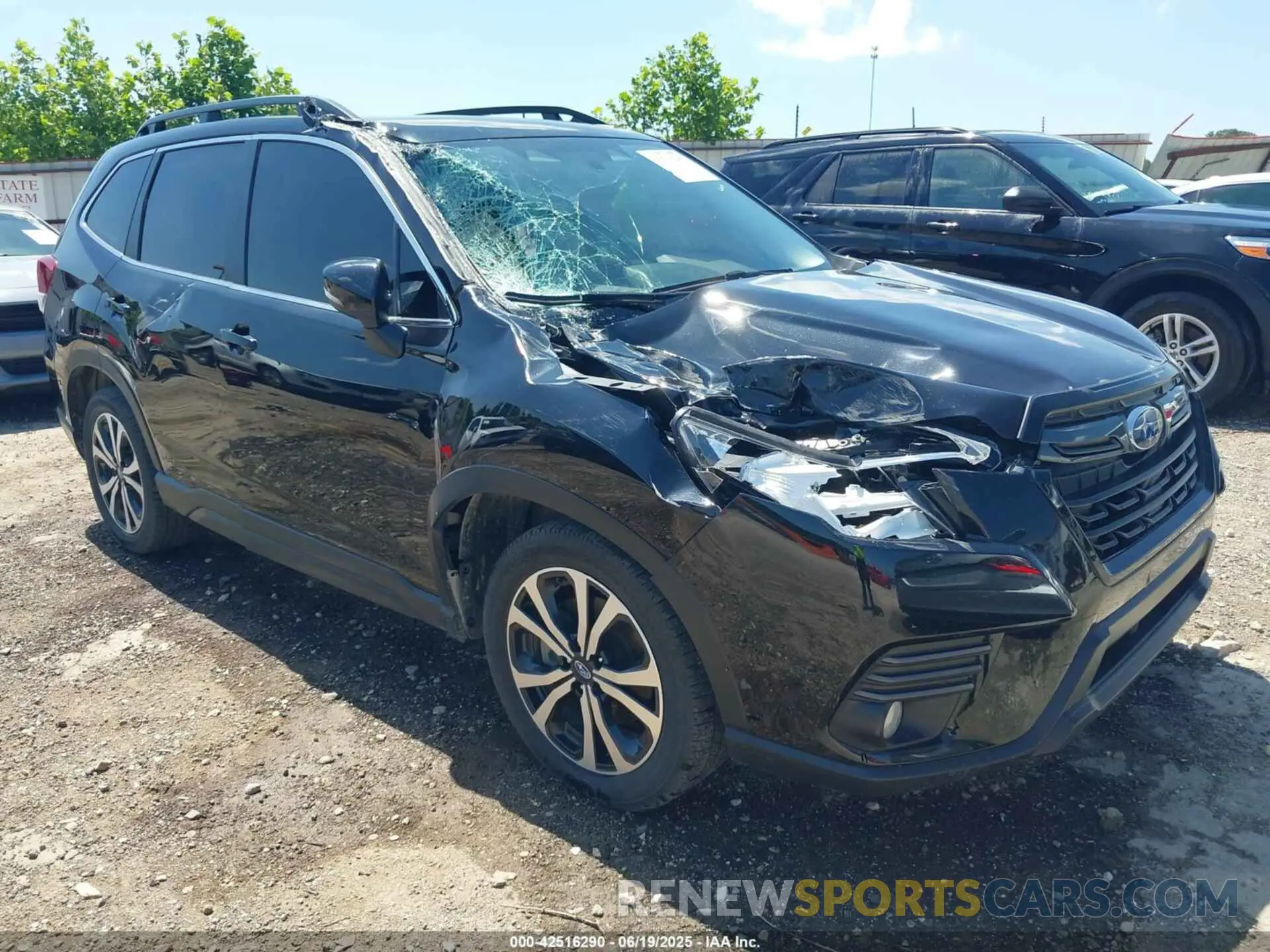 1 fotografías del automóvil dañado JF2SKAPC8NH469646 SUBARU FORESTER 2022