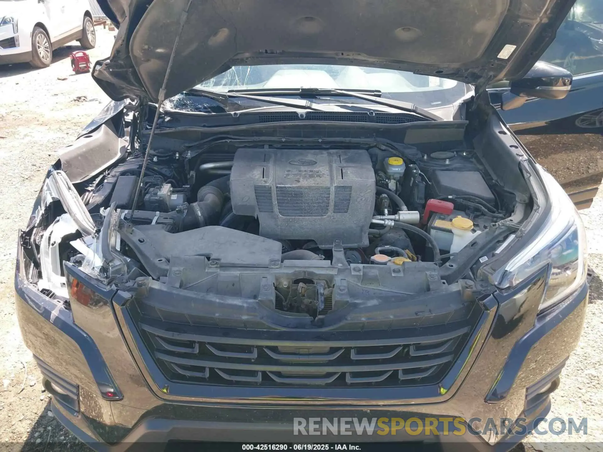 10 fotografías del automóvil dañado JF2SKAPC8NH469646 SUBARU FORESTER 2022