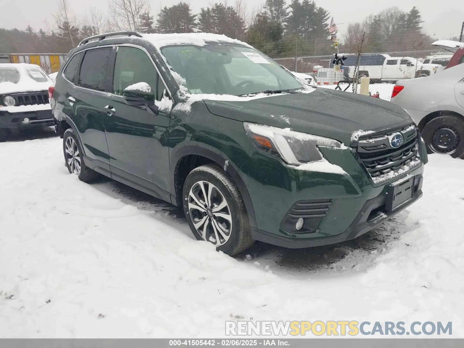 1 fotografías del automóvil dañado JF2SKAPC8NH511040 SUBARU FORESTER 2022