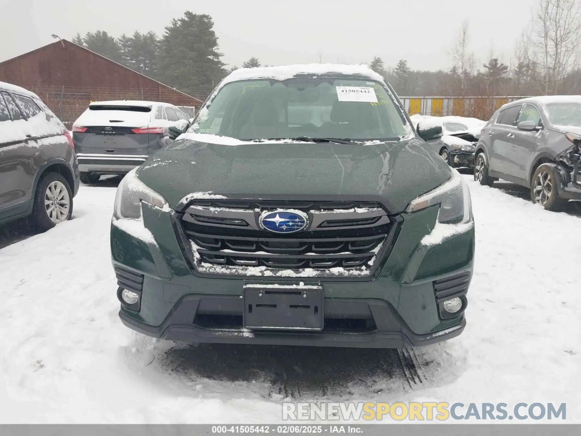 12 fotografías del automóvil dañado JF2SKAPC8NH511040 SUBARU FORESTER 2022