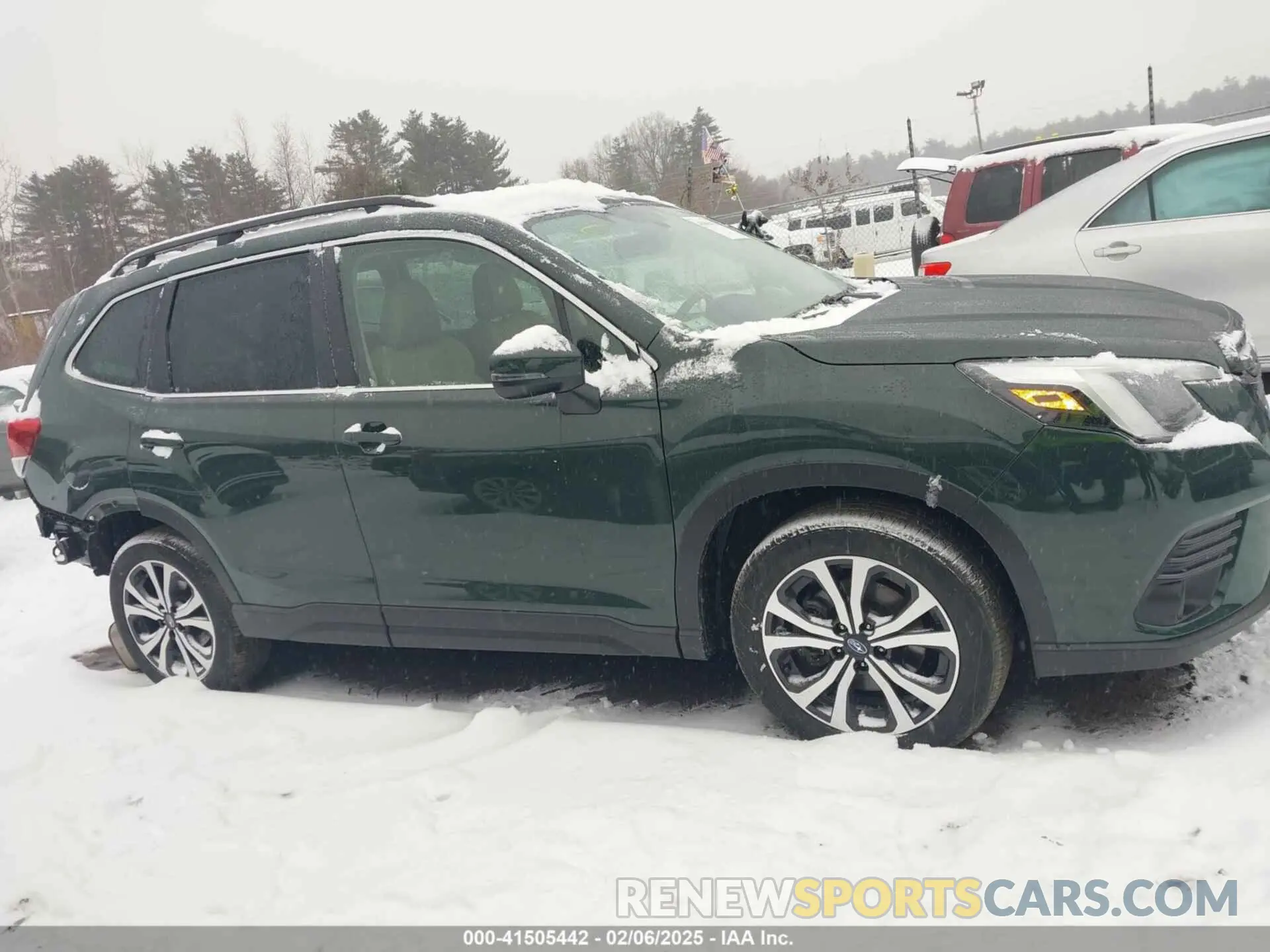 13 fotografías del automóvil dañado JF2SKAPC8NH511040 SUBARU FORESTER 2022