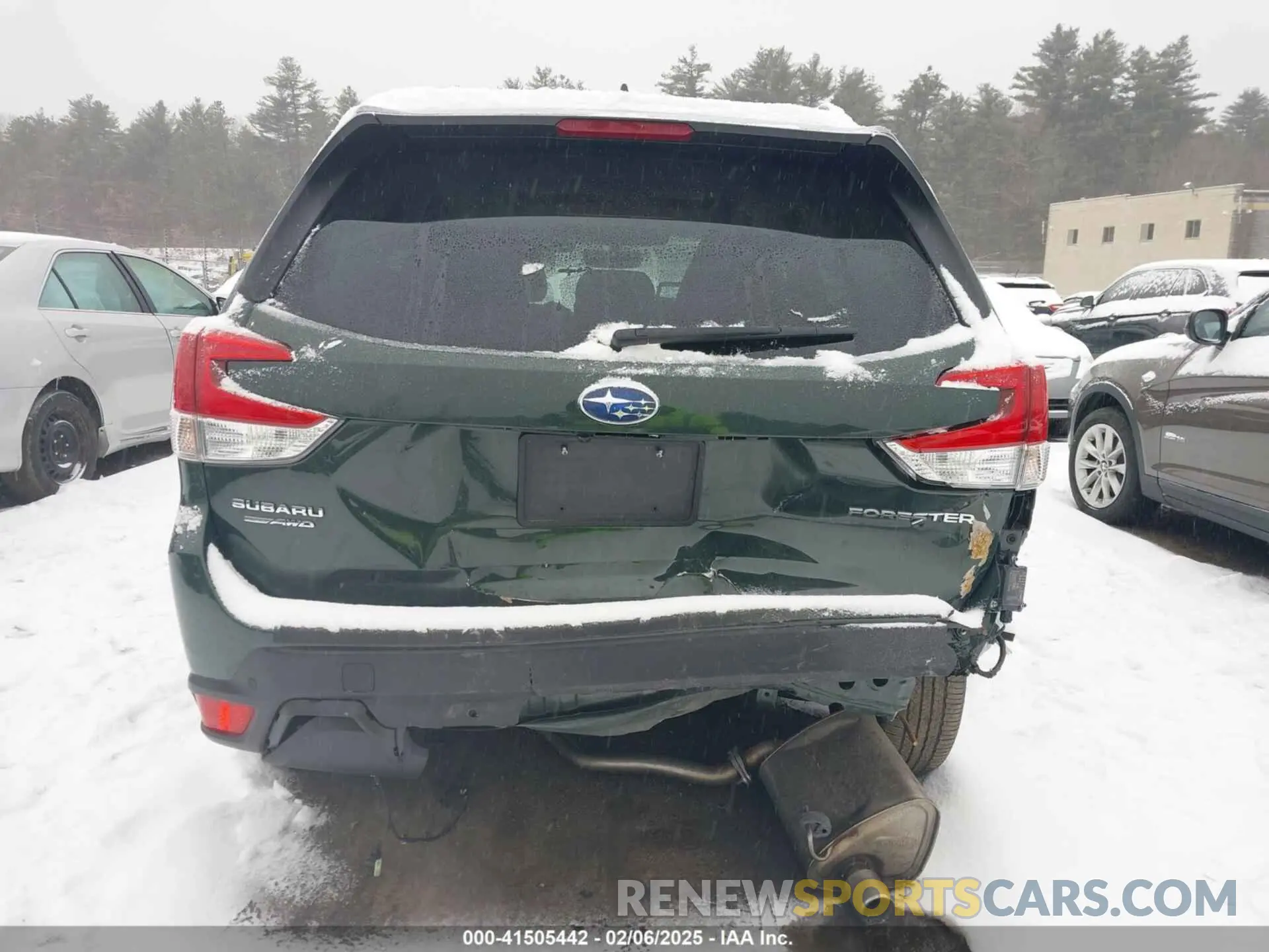16 fotografías del automóvil dañado JF2SKAPC8NH511040 SUBARU FORESTER 2022