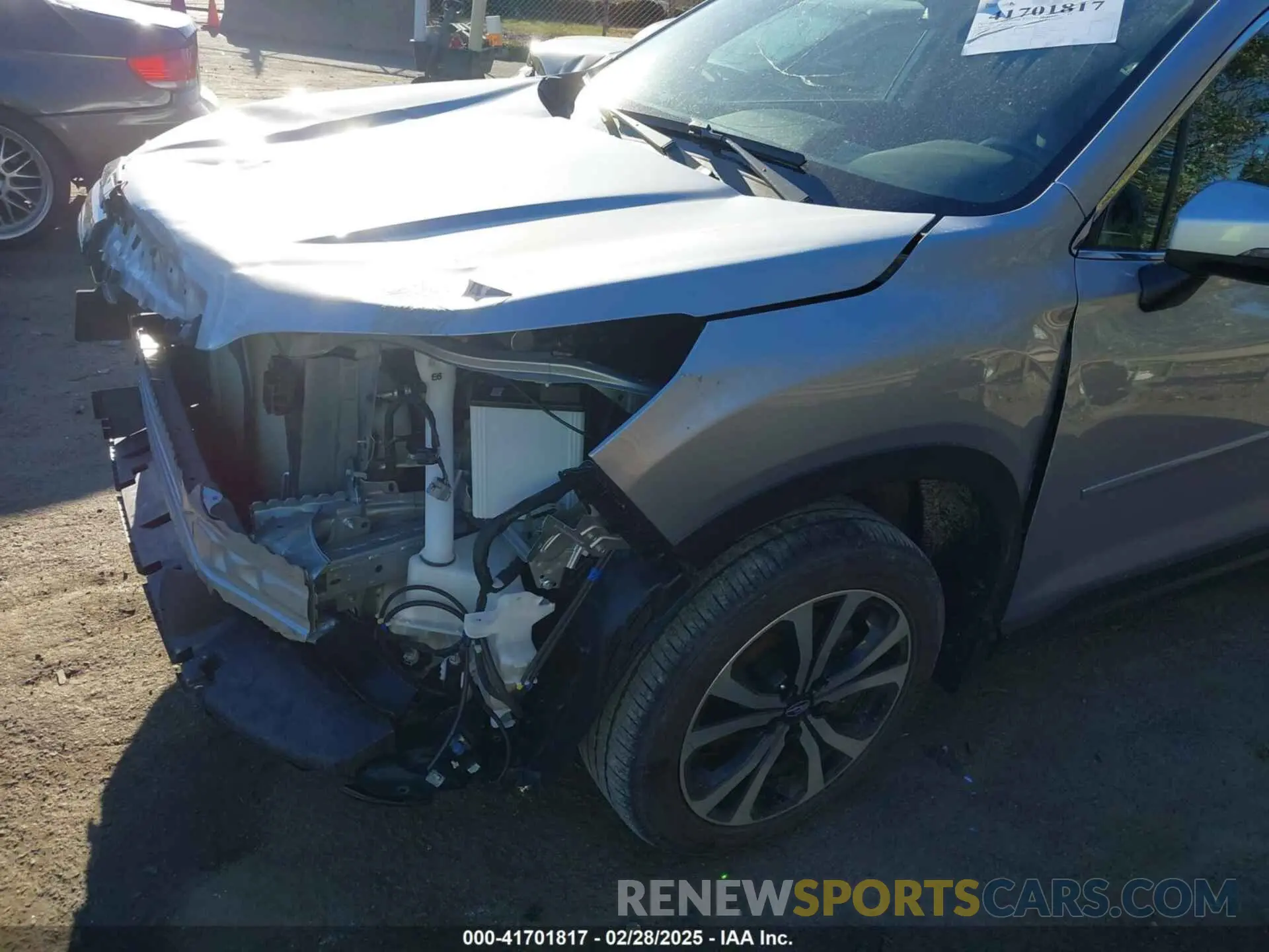 17 fotografías del automóvil dañado JF2SKAPC9NH498461 SUBARU FORESTER 2022