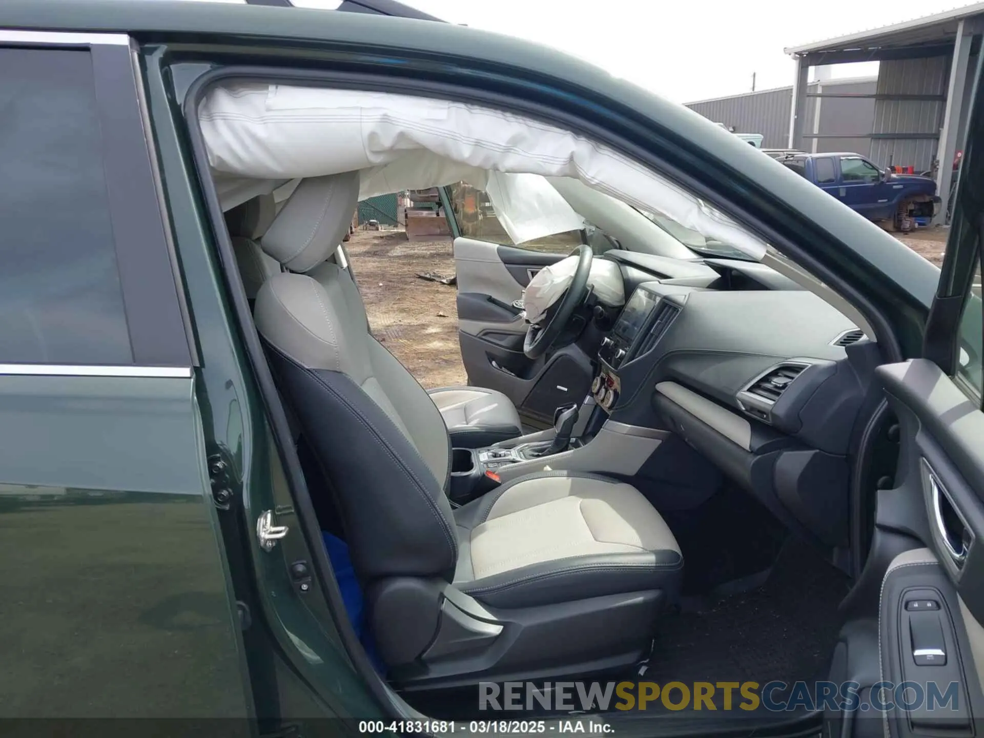 5 fotografías del automóvil dañado JF2SKAPCXNH440181 SUBARU FORESTER 2022