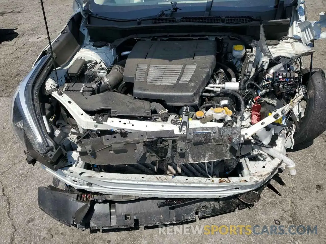 12 fotografías del automóvil dañado JF2SKARC2NH525335 SUBARU FORESTER 2022