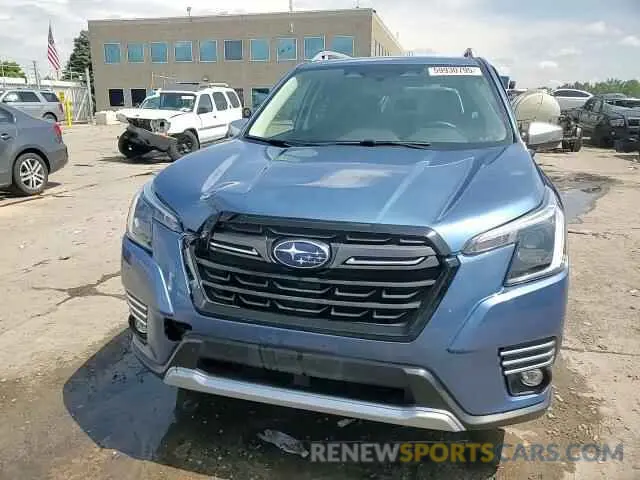 14 fotografías del automóvil dañado JF2SKARC5NH516287 SUBARU FORESTER 2022
