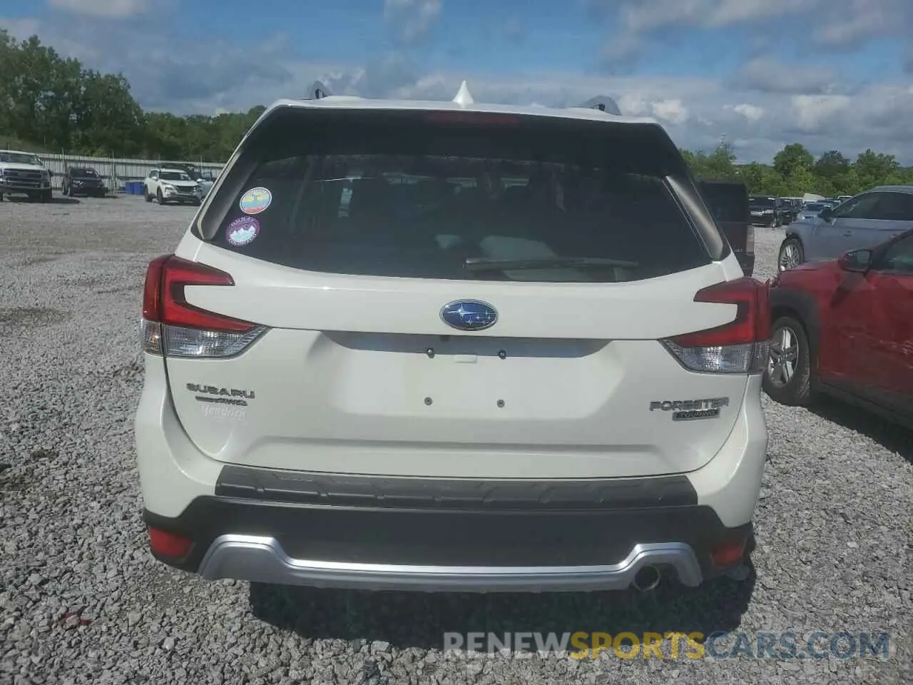 6 fotografías del automóvil dañado JF2SKARC6NH530599 SUBARU FORESTER 2022