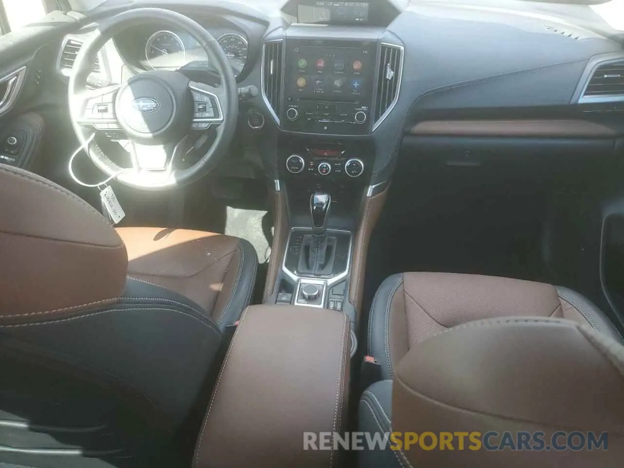 8 fotografías del automóvil dañado JF2SKARC6NH530599 SUBARU FORESTER 2022
