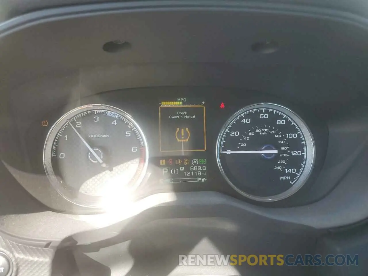 9 fotografías del automóvil dañado JF2SKARC6NH530599 SUBARU FORESTER 2022