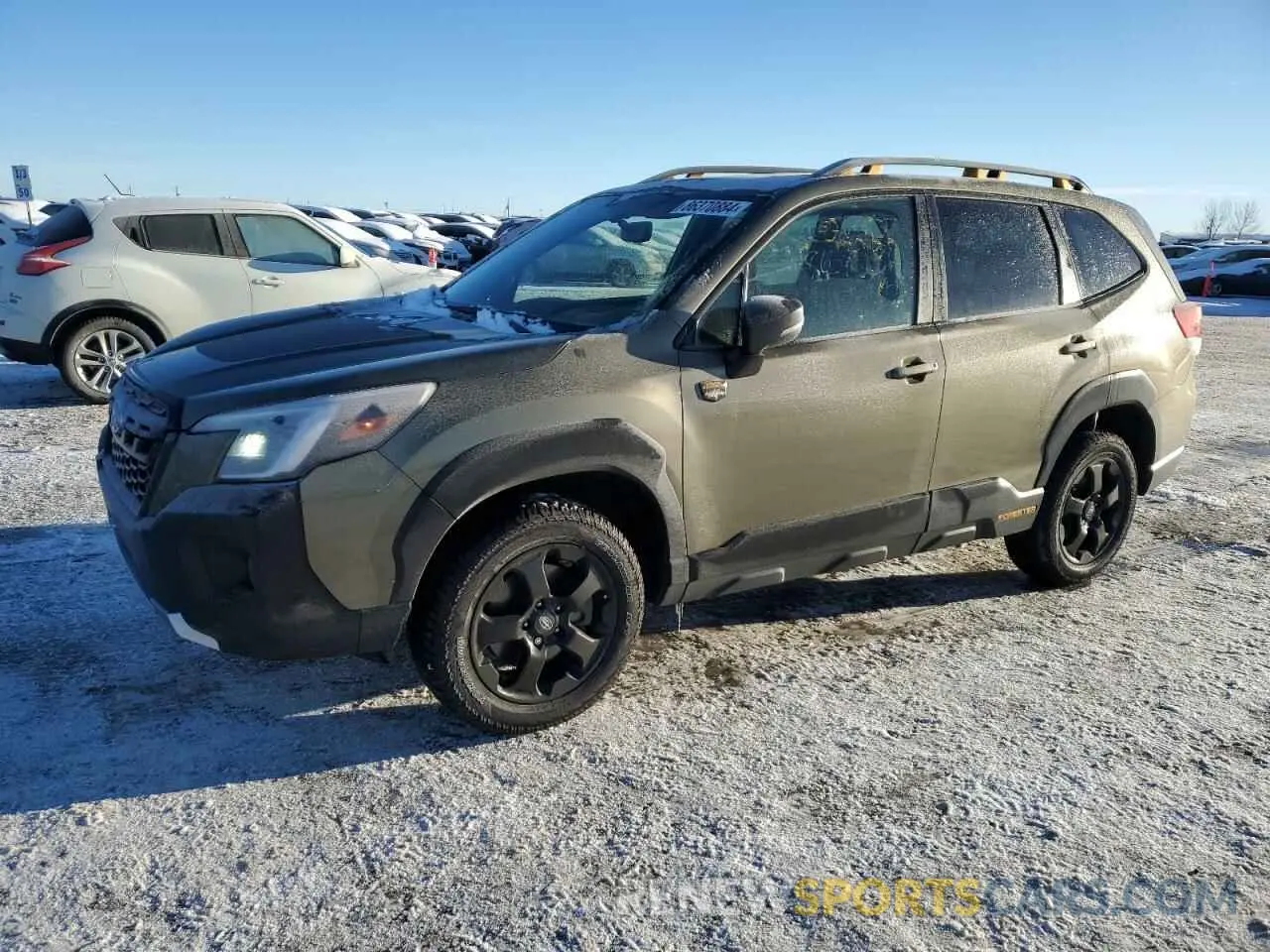 1 fotografías del automóvil dañado JF2SKELC9NH445479 SUBARU FORESTER 2022