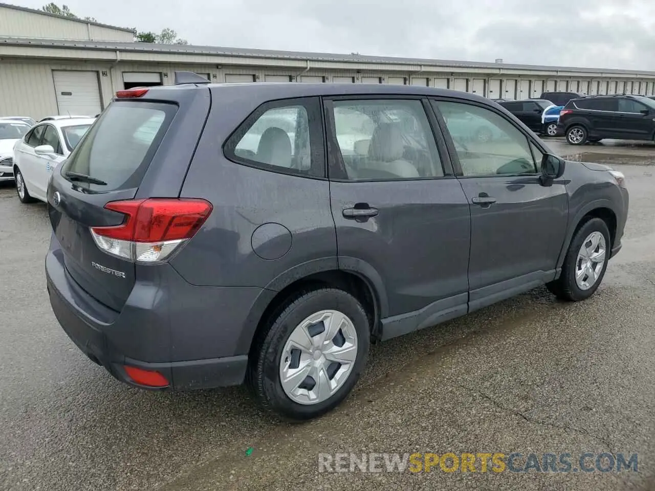 3 fotografías del automóvil dañado JF2SKAAC0PH438628 SUBARU FORESTER 2023