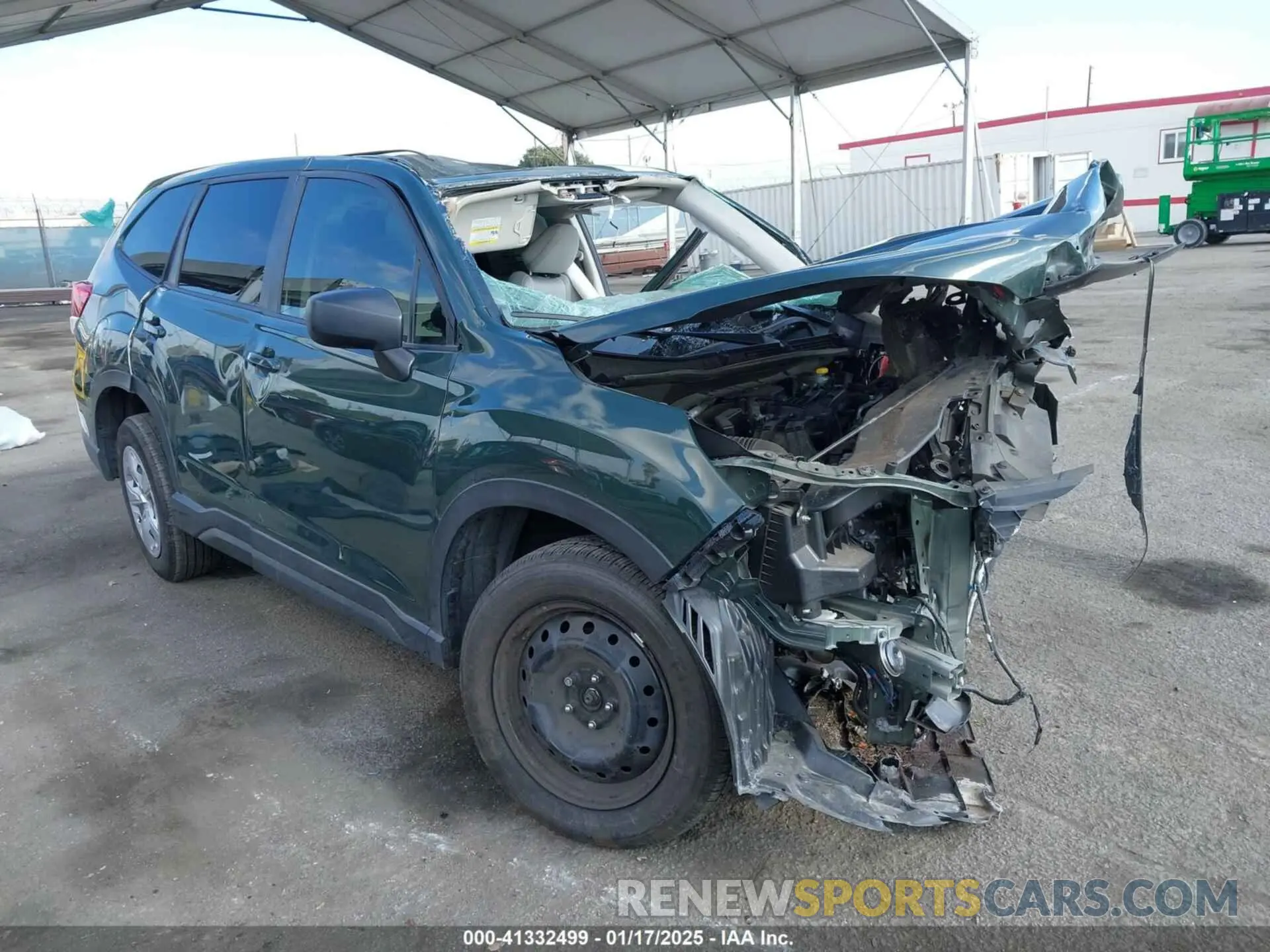 1 fotografías del automóvil dañado JF2SKAAC9PH502018 SUBARU FORESTER 2023