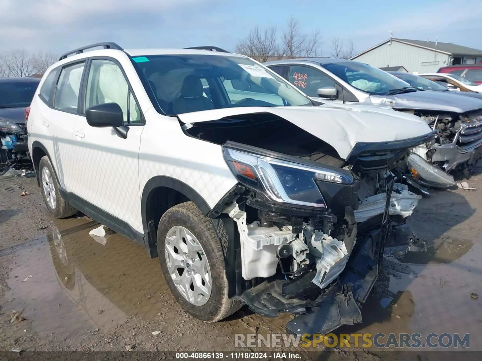 1 fotografías del automóvil dañado JF2SKACC6PH402164 SUBARU FORESTER 2023