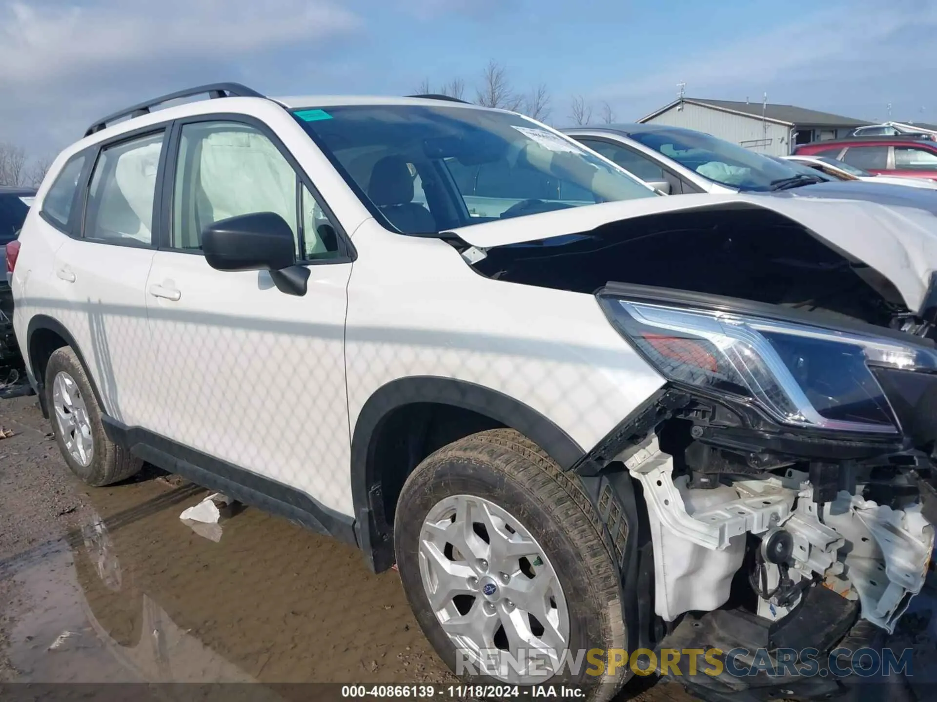 14 fotografías del automóvil dañado JF2SKACC6PH402164 SUBARU FORESTER 2023