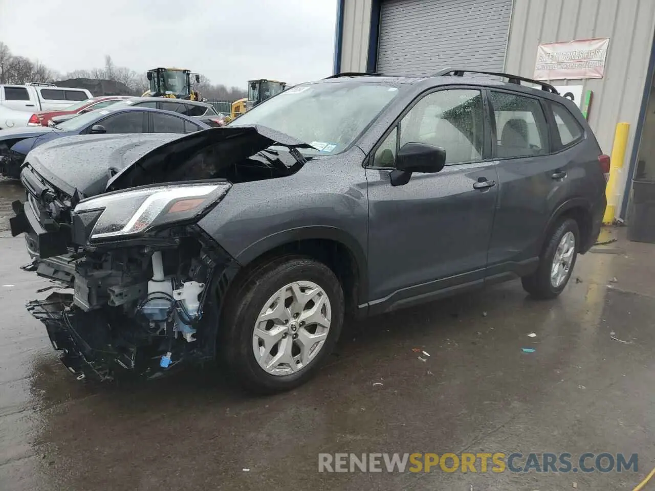 1 fotografías del automóvil dañado JF2SKACC6PH494621 SUBARU FORESTER 2023