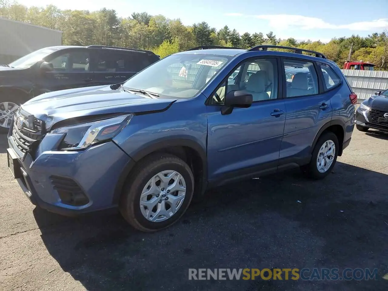 1 fotografías del automóvil dañado JF2SKACC8PH481305 SUBARU FORESTER 2023