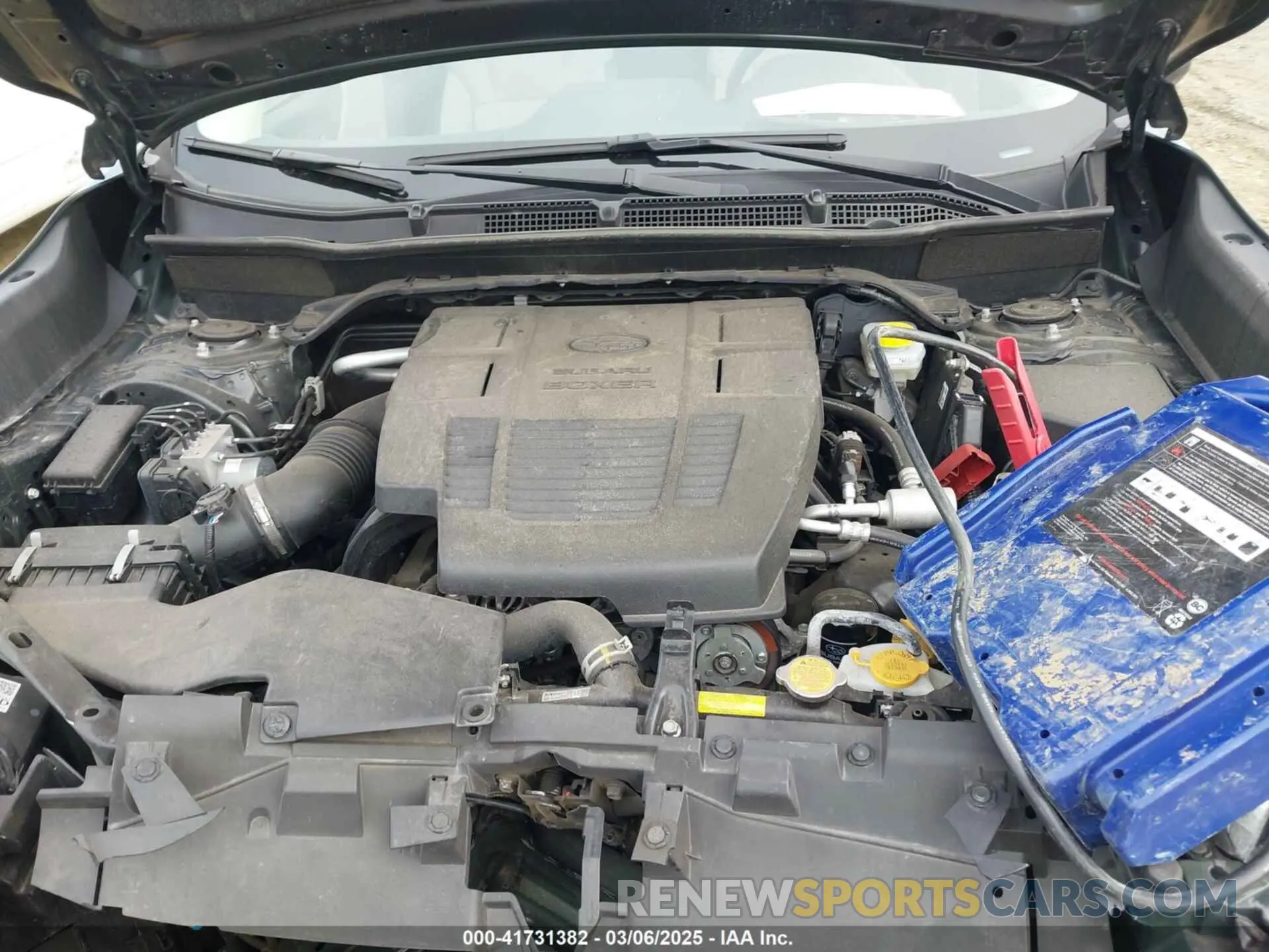 10 fotografías del automóvil dañado JF2SKADC0PH445252 SUBARU FORESTER 2023