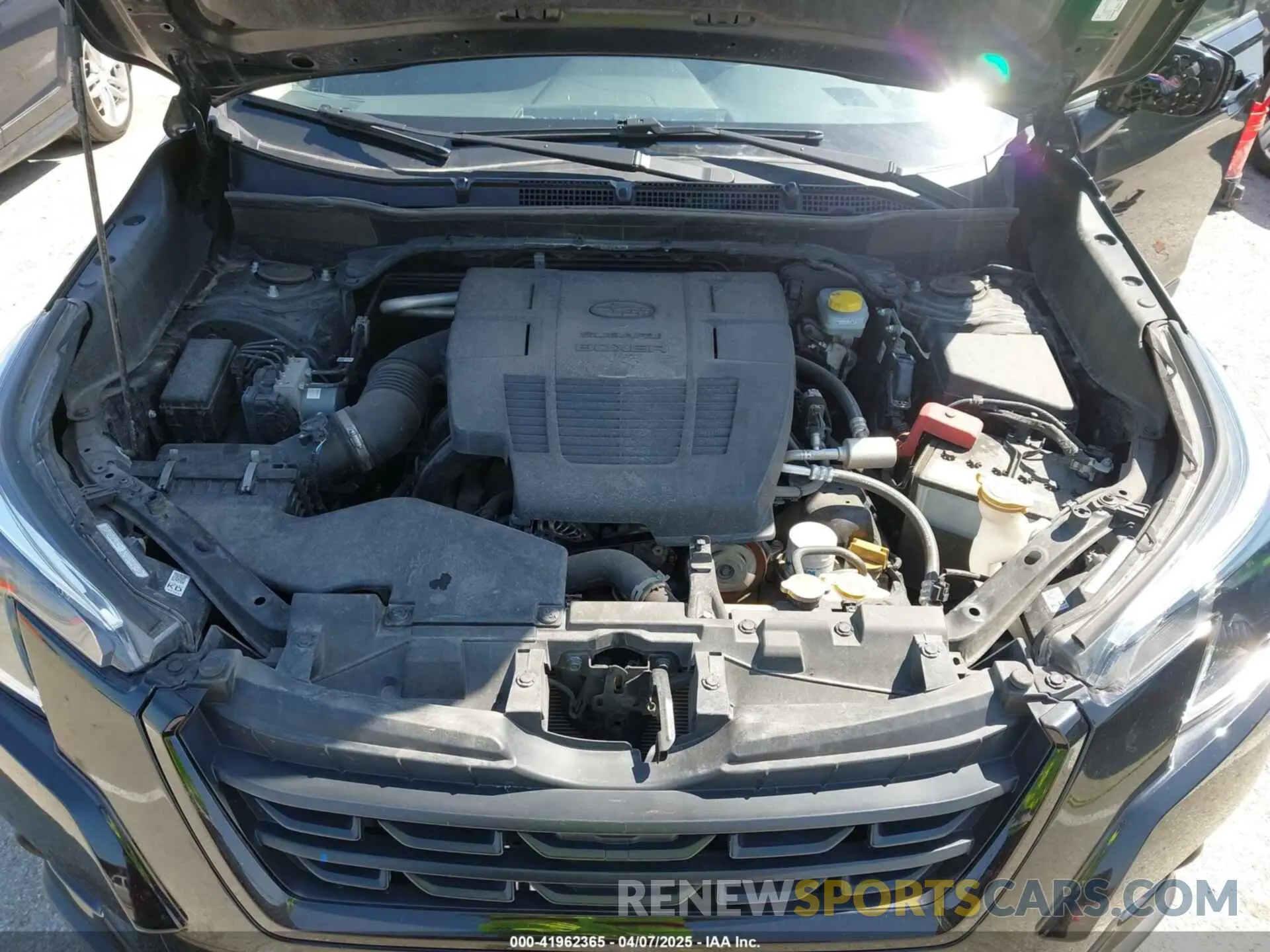 10 fotografías del automóvil dañado JF2SKADC0PH461063 SUBARU FORESTER 2023