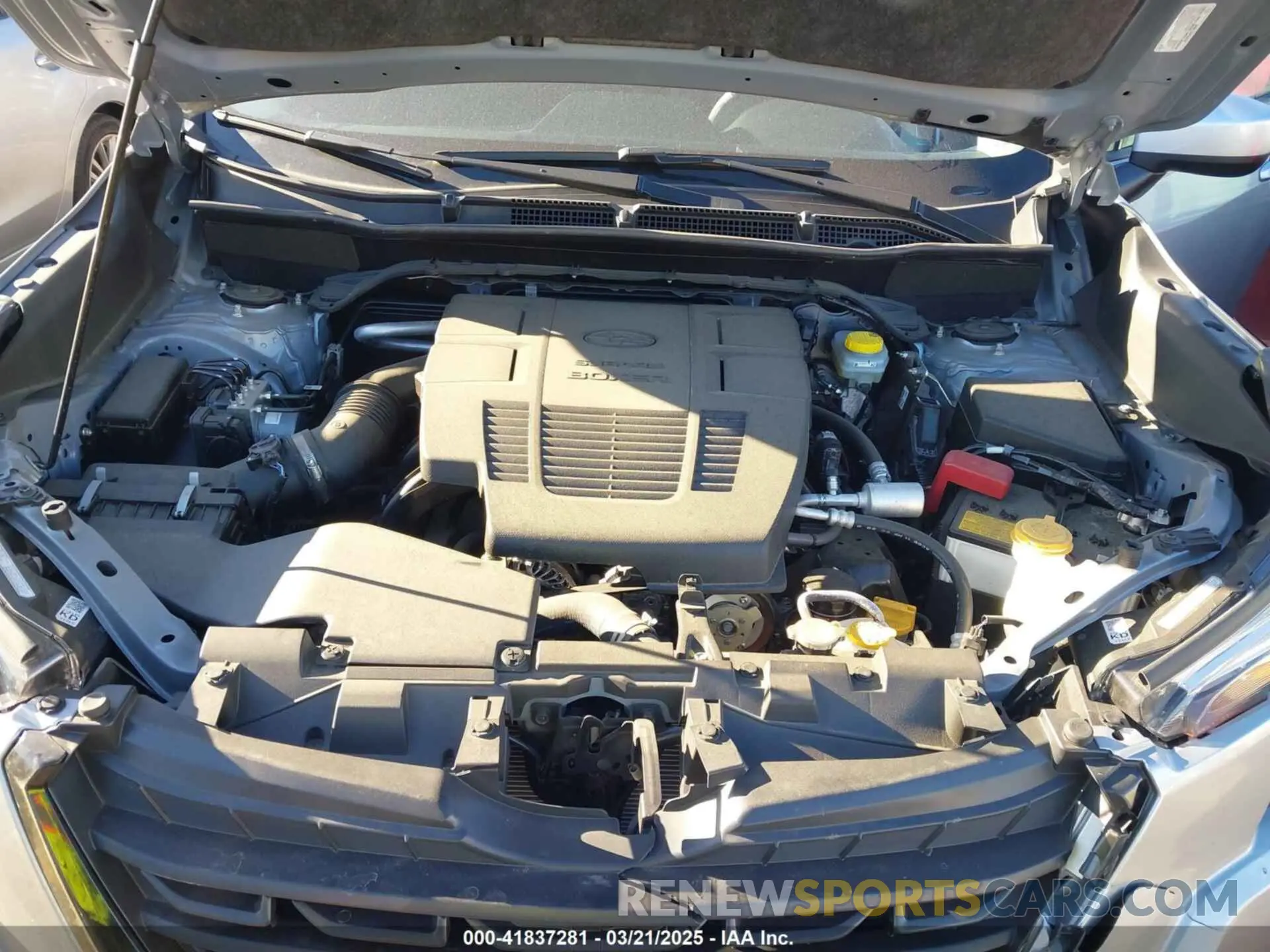 10 fotografías del automóvil dañado JF2SKADC1PH496825 SUBARU FORESTER 2023