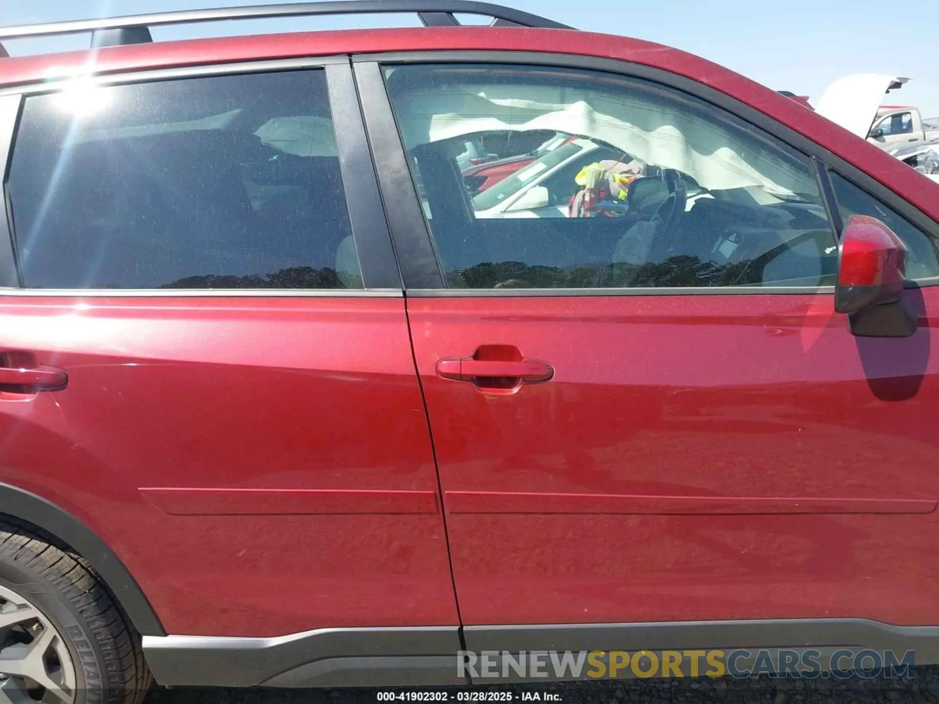 14 fotografías del automóvil dañado JF2SKADC4PH421892 SUBARU FORESTER 2023