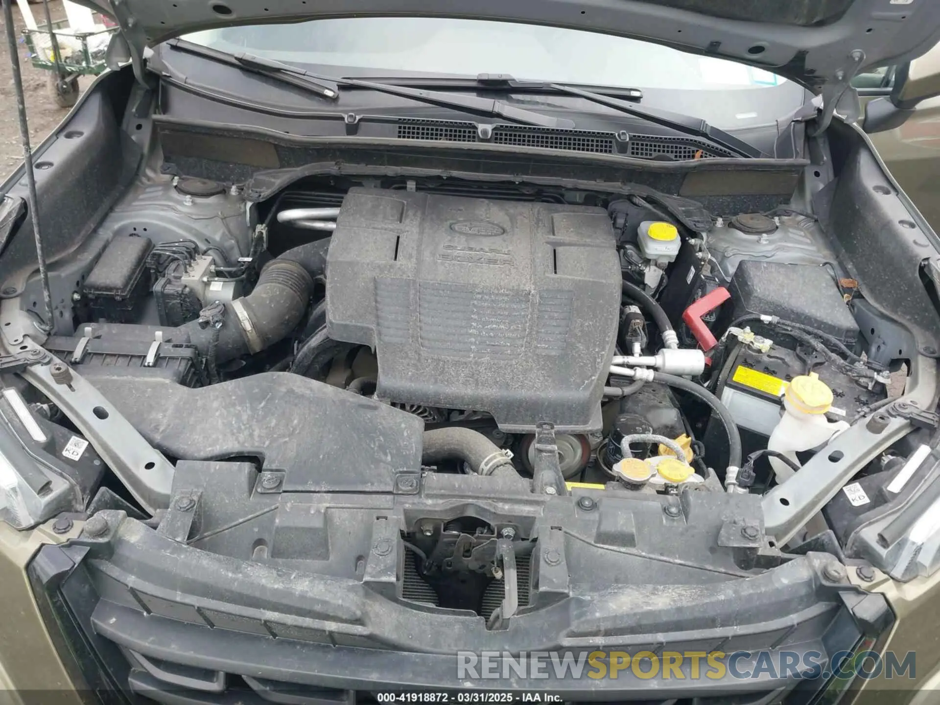 10 fotografías del automóvil dañado JF2SKADC4PH482594 SUBARU FORESTER 2023