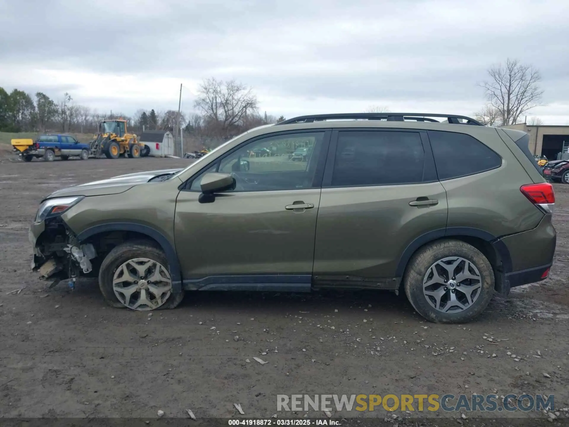 14 fotografías del automóvil dañado JF2SKADC4PH482594 SUBARU FORESTER 2023