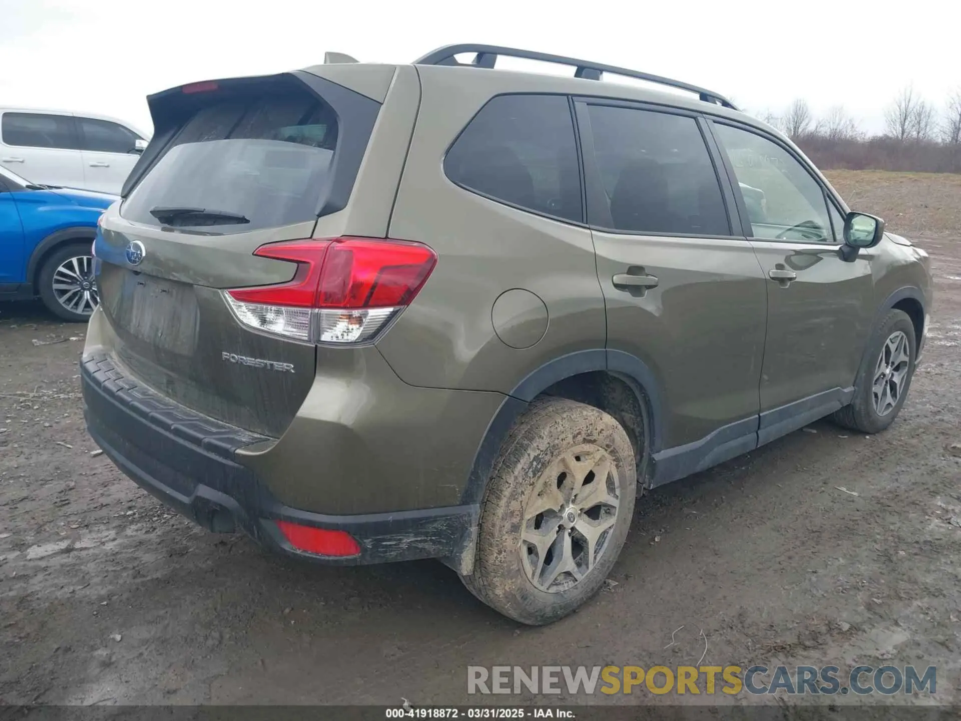 4 fotografías del automóvil dañado JF2SKADC4PH482594 SUBARU FORESTER 2023