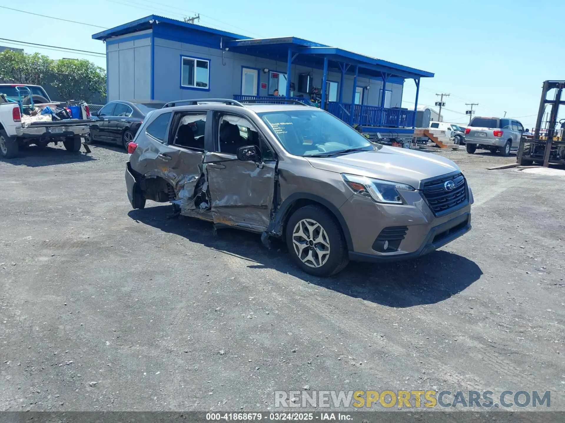 1 fotografías del automóvil dañado JF2SKADC4PH516937 SUBARU FORESTER 2023