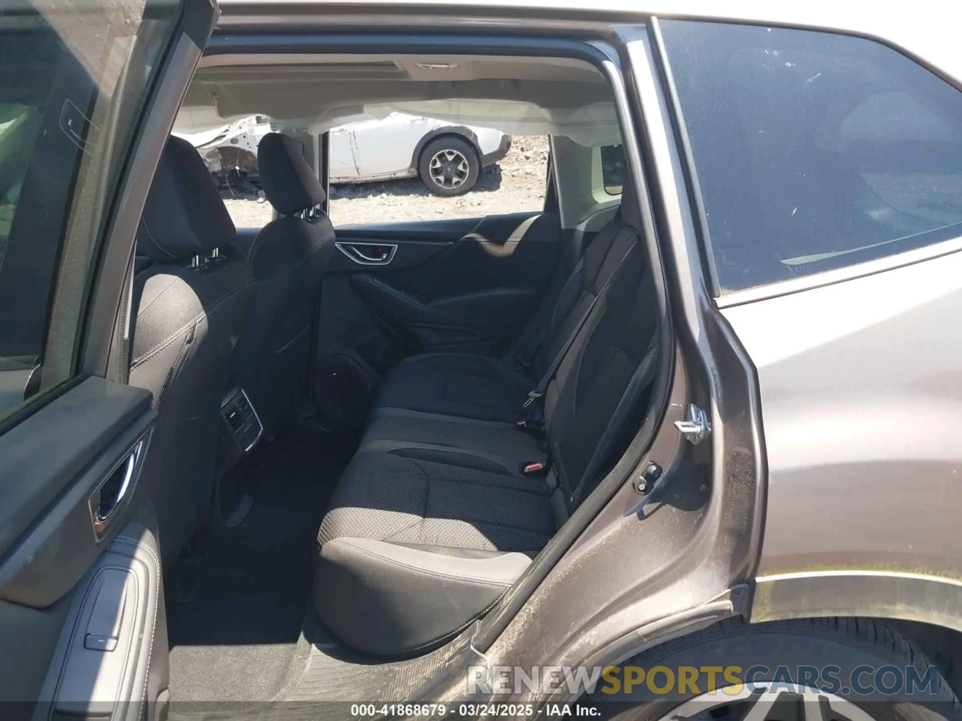 8 fotografías del automóvil dañado JF2SKADC4PH516937 SUBARU FORESTER 2023