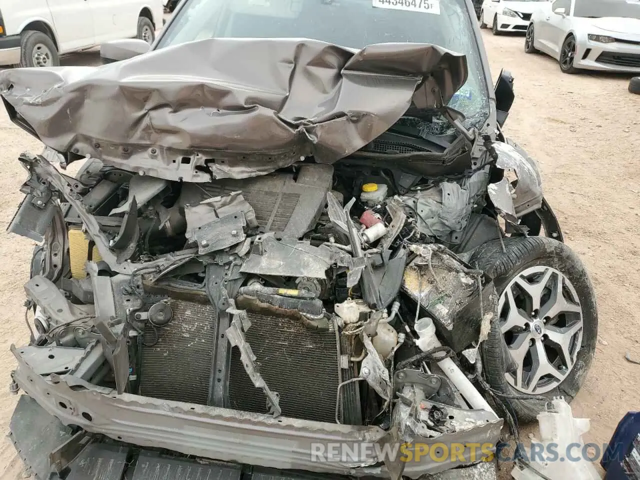 12 fotografías del automóvil dañado JF2SKADC6PH485092 SUBARU FORESTER 2023