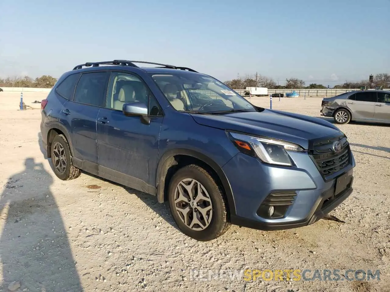 4 fotografías del automóvil dañado JF2SKADCXPH410718 SUBARU FORESTER 2023