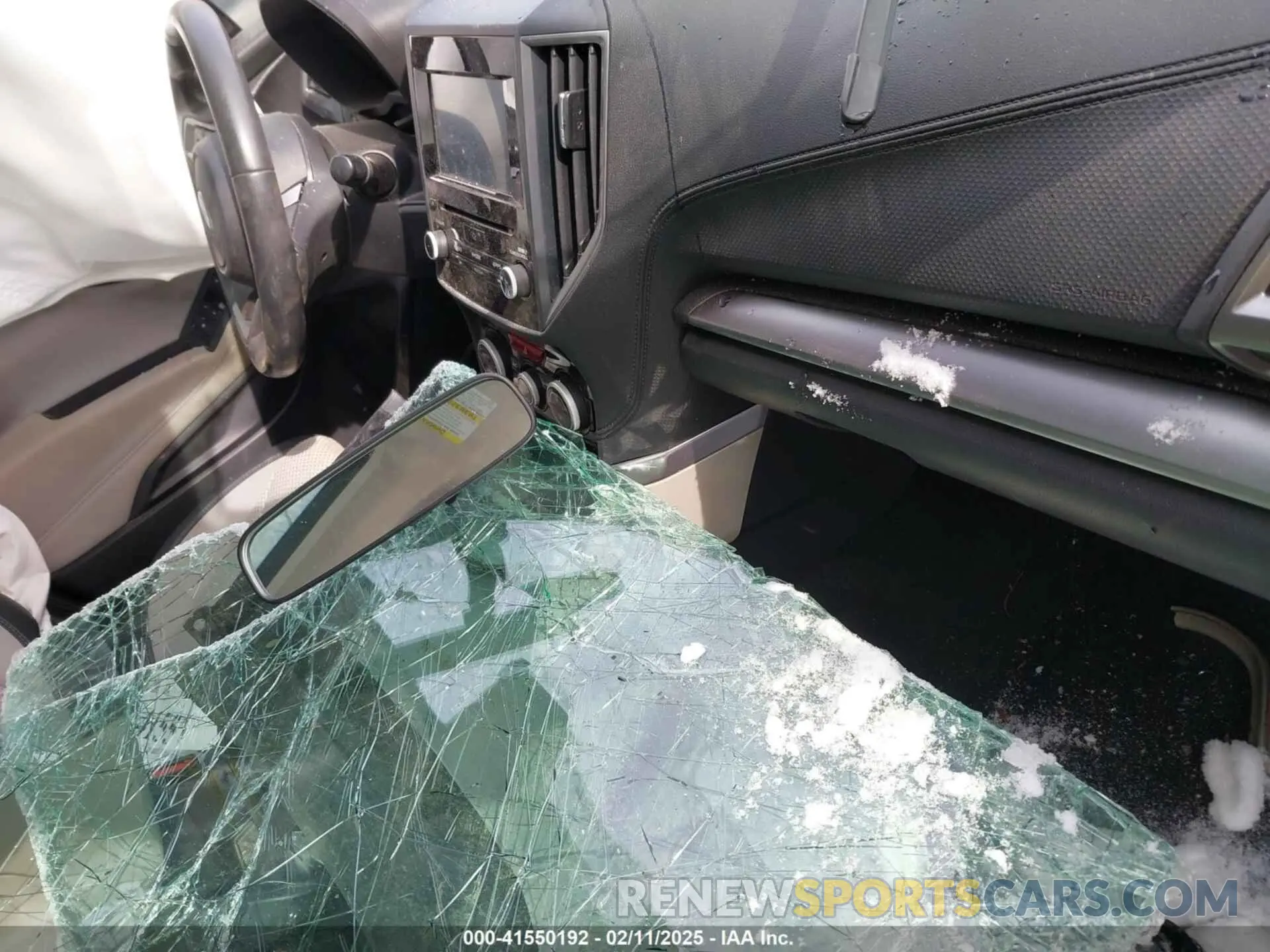 5 fotografías del automóvil dañado JF2SKAEC0PH418390 SUBARU FORESTER 2023