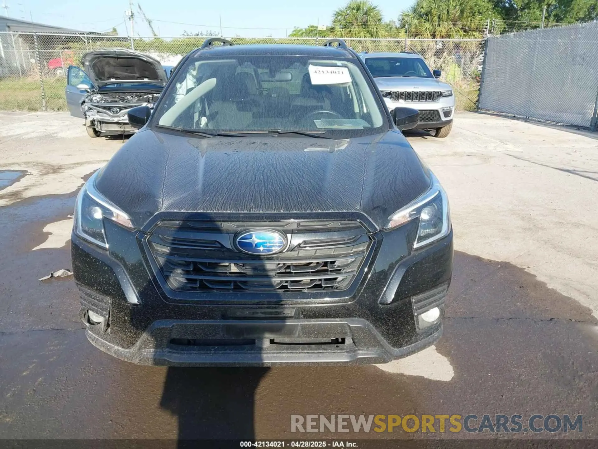 12 fotografías del automóvil dañado JF2SKAEC0PH459134 SUBARU FORESTER 2023