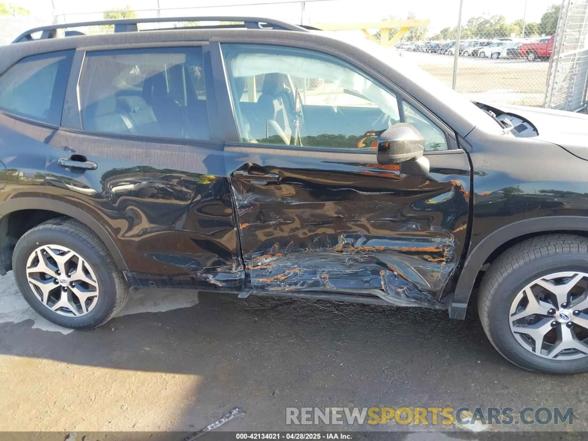 6 fotografías del automóvil dañado JF2SKAEC0PH459134 SUBARU FORESTER 2023